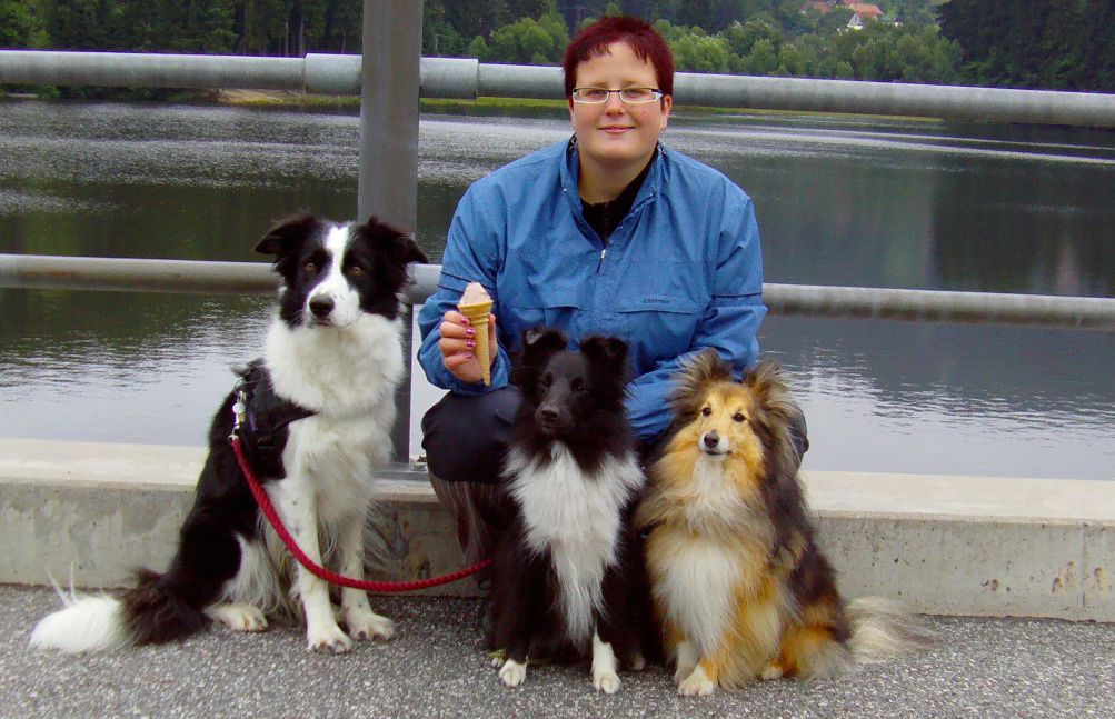 na přehradě na přehradě